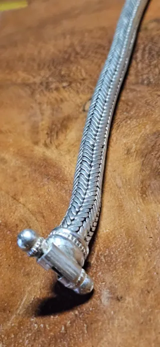 Bracciale snake in argento