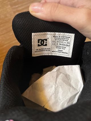 DC Shoes Pixie Rosas Skate 2000s