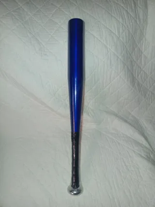 Bate de béisbol aluminio azul 64 cm