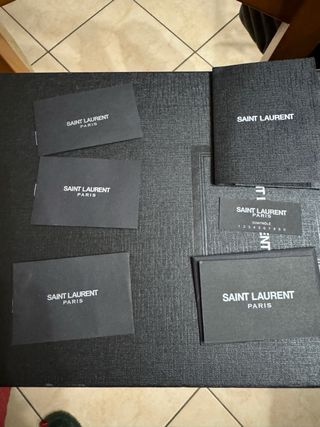 Borsa Saint Laurent media nera