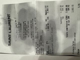 Borsa Saint Laurent media nera