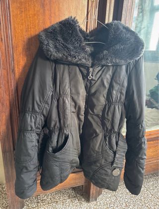 Giubbotto donna con pelo invernale