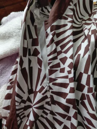 Vestido estampado mujer