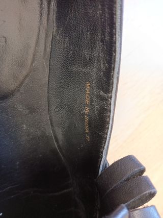 Zapatos estilo Castellanos piel Negros mujer