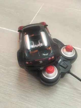 Coche teledirigido Bugatti Negro/Rojo