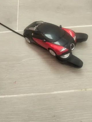 Coche teledirigido Bugatti Negro/Rojo