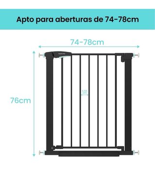 Barrera de seguridad para escaleras