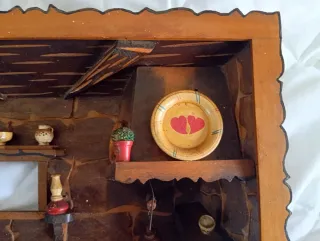 Diorama de madera Madeira