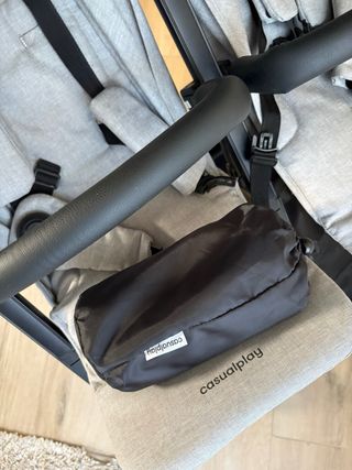 CARRITO DOBLE con CAPAZO Casualplay Gris