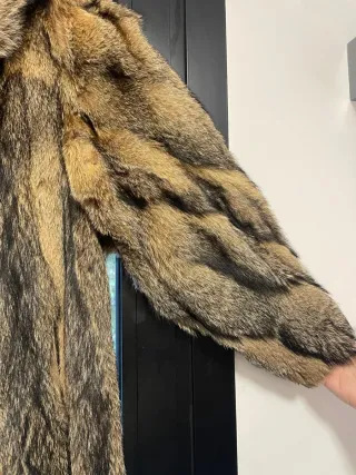 Abrigo de piel.