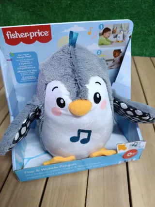 Peluche Pingüino Anda y Aletea Fisher-Price