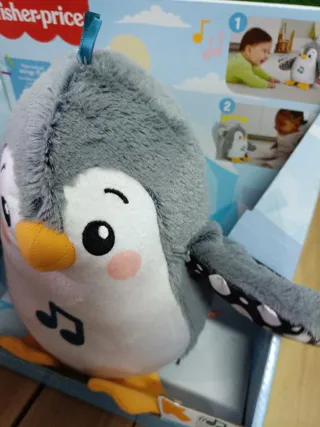 Peluche Pingüino Anda y Aletea Fisher-Price