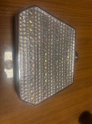 Bolso Menbur Plata Pedrería