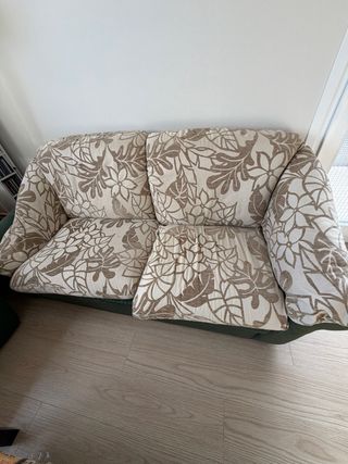 Sofá de 2 plazas (gata no incluida)