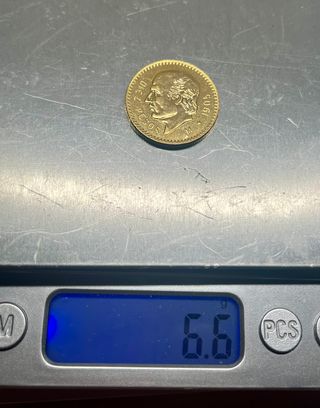 Moneda baño de oro 24 ,  10 Pesos Mexicanos