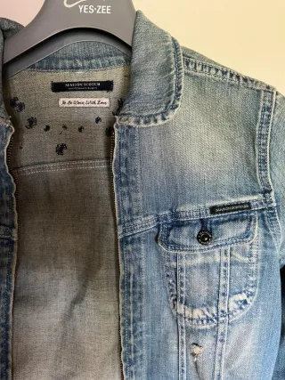 Cazadora Vaquera Maison Scotch Azul