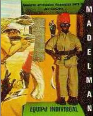 Madelman Safari Portador Equipo Completo