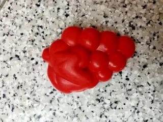 Forma de areia cacho de uvas 6 cm