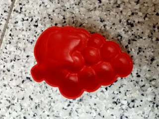 Forma de areia cacho de uvas 6 cm
