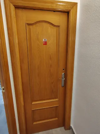 Puerta maciza roble 72cm