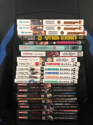 Vasta collezione manga