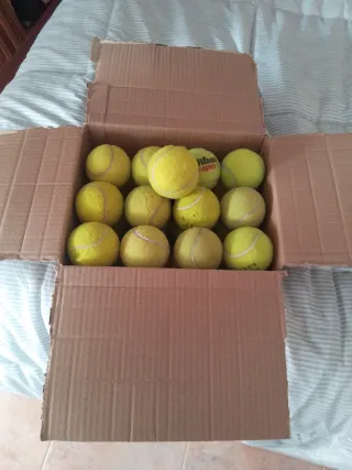 25 Pelotas de pádel usadas