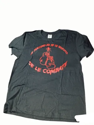Camiseta Antifascista Unisex Negra