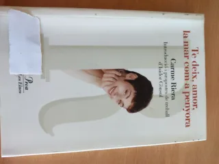 Te deix, amor, la mar com a penyora