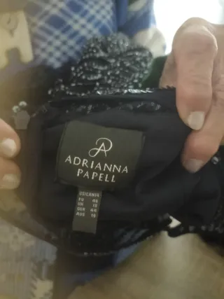 Vestido Adrianna Papell Talla 46