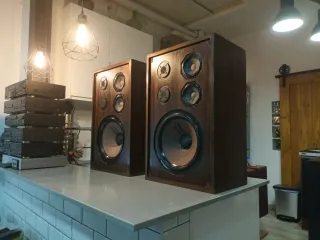 Altavoces Vintage Miniwatt Gran Formato 5 vias