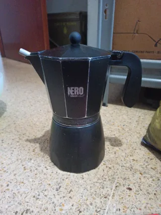 Cafetera Italiana Nero 12 Tazas