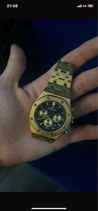 Audemars Piguet Reloj Cronógrafo Dorado