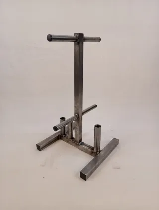 Soporte discos pesas 28 y 30 mm decathlon domyos