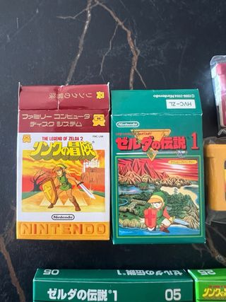 Famicom Mini Zelda 1 e 2 GBA JAP