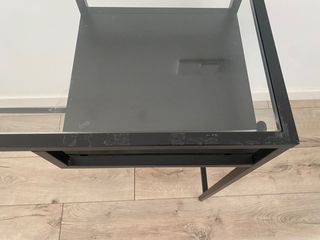 Escritorio Ikea Cristal Negro
