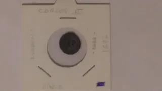 Moneda Carlos II de Aragón