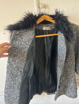 Giacca elegante con pelliccia Modiva