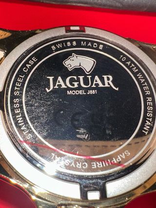 Reloj Jaguar J23 Quartz nuevo con estuche