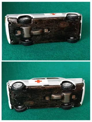 coche antiguo de chapa Ambulancia Seat 1430 PAYA