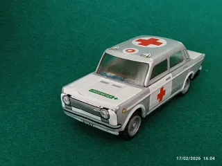 coche antiguo de chapa Ambulancia Seat 1430 PAYA