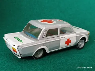 coche antiguo de chapa Ambulancia Seat 1430 PAYA