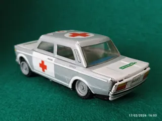 coche antiguo de chapa Ambulancia Seat 1430 PAYA