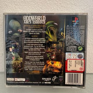 Oddworld Abe's Exoddus PlayStation 1 PAL