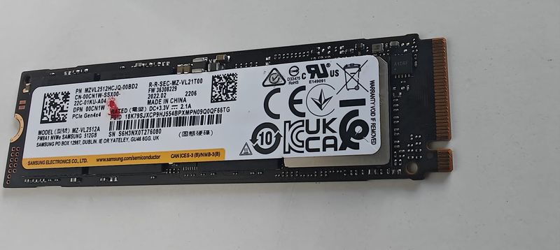 Disco M.2 NVME Samsung 980 PRO 512GB - Ocasion! afbeelding 3