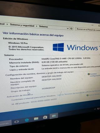 Placa Base Asus + Intel i5 4460 + 8GB RAM
