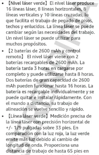 2 NIVELES LASER 4D 16 LÍNEAS TRÍPODE Y ACCESORIOS.