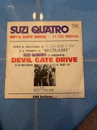 Suzi Quatro Devil Gate Drive Vinile Ottimo