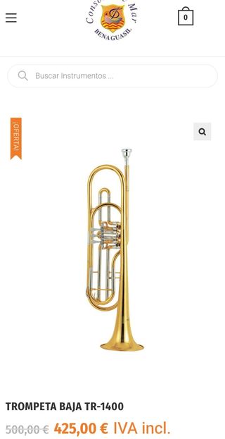 Trompeta Baja JBBT-1400