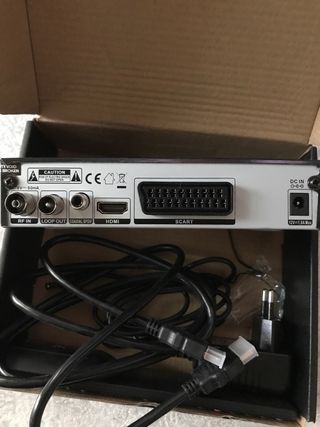 Decodificador TDT Fte maximal MAX T220 HD DVB-T2