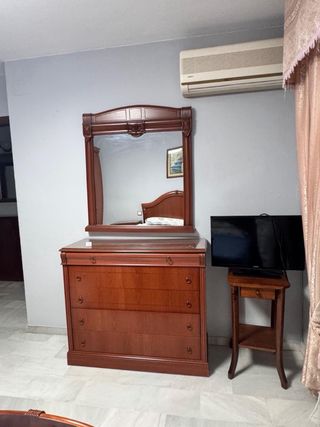 Dormitorio completo madera